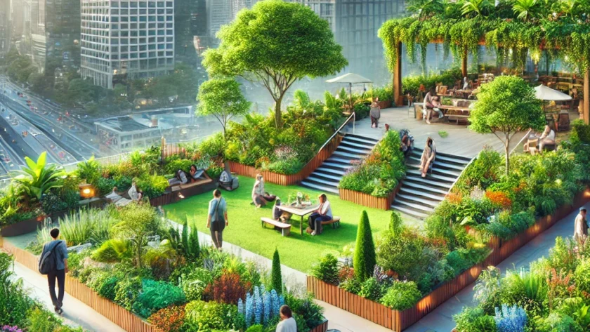 Ogrody na dachach: jak zielone przestrzenie w miastach zmieniają krajobraz